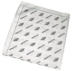 Z679р Бандана с логотипом Ahmad Tea, белая рекл